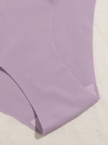 2 件装纯色无缝内裤套装 - 彩色 - 查看 4