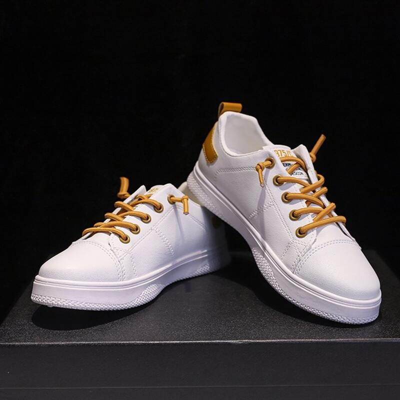 

Lace-up Wide Fit Skate Shoes, White