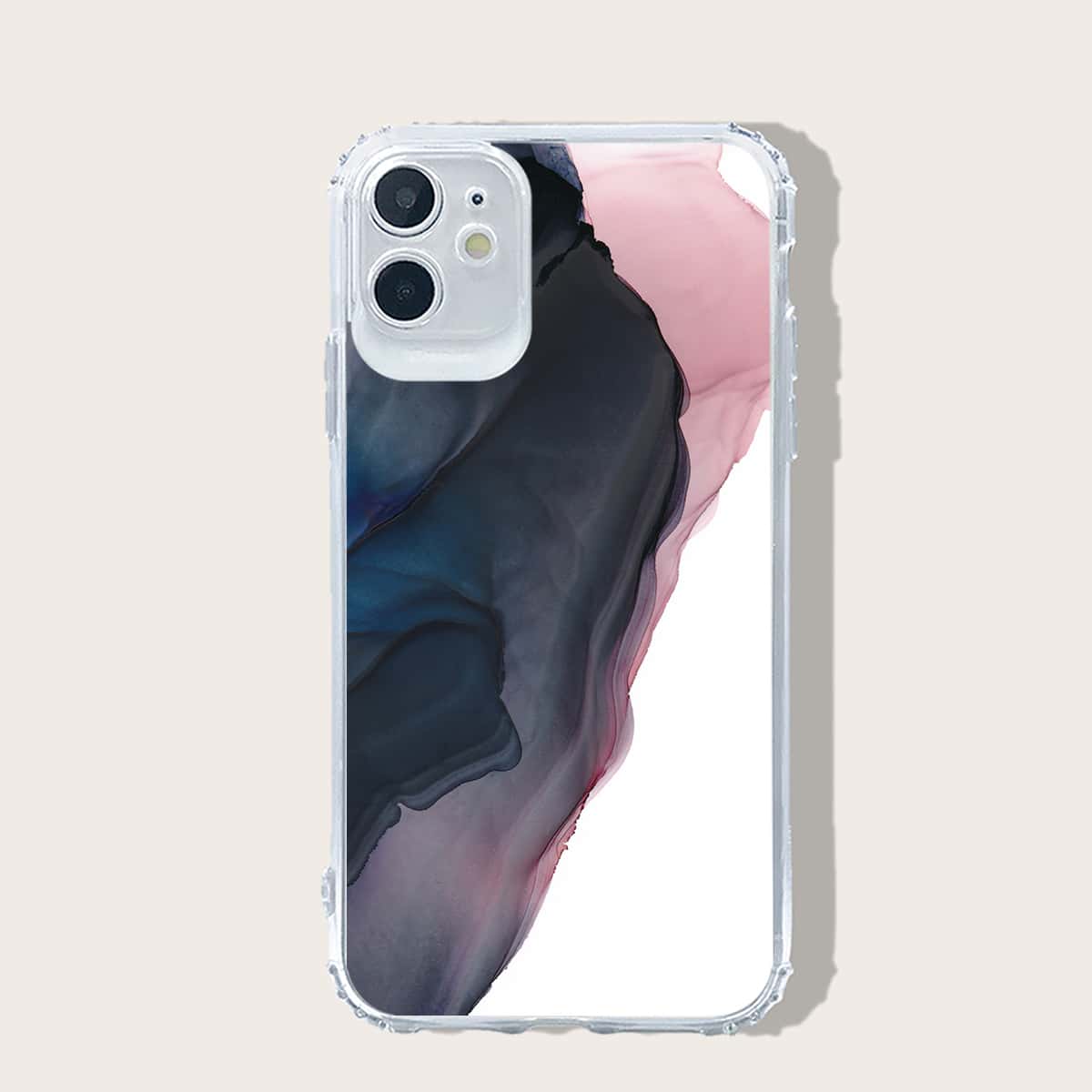 

Colorblock Anti-fall iPhone Case, Multicolor