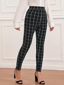 Mulvari Quần Sọc ca rô Giải trí - màu đen - Xem 3