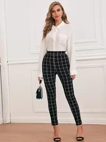 Mulvari Quần Sọc ca rô Giải trí - màu đen - Xem 4