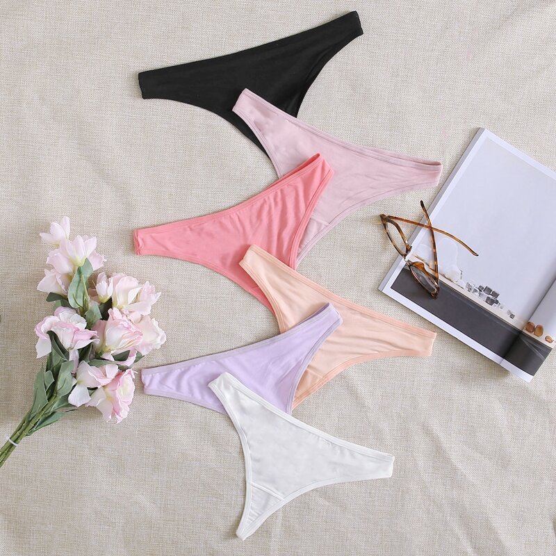 

6pack Simple Panty Set, Multicolor