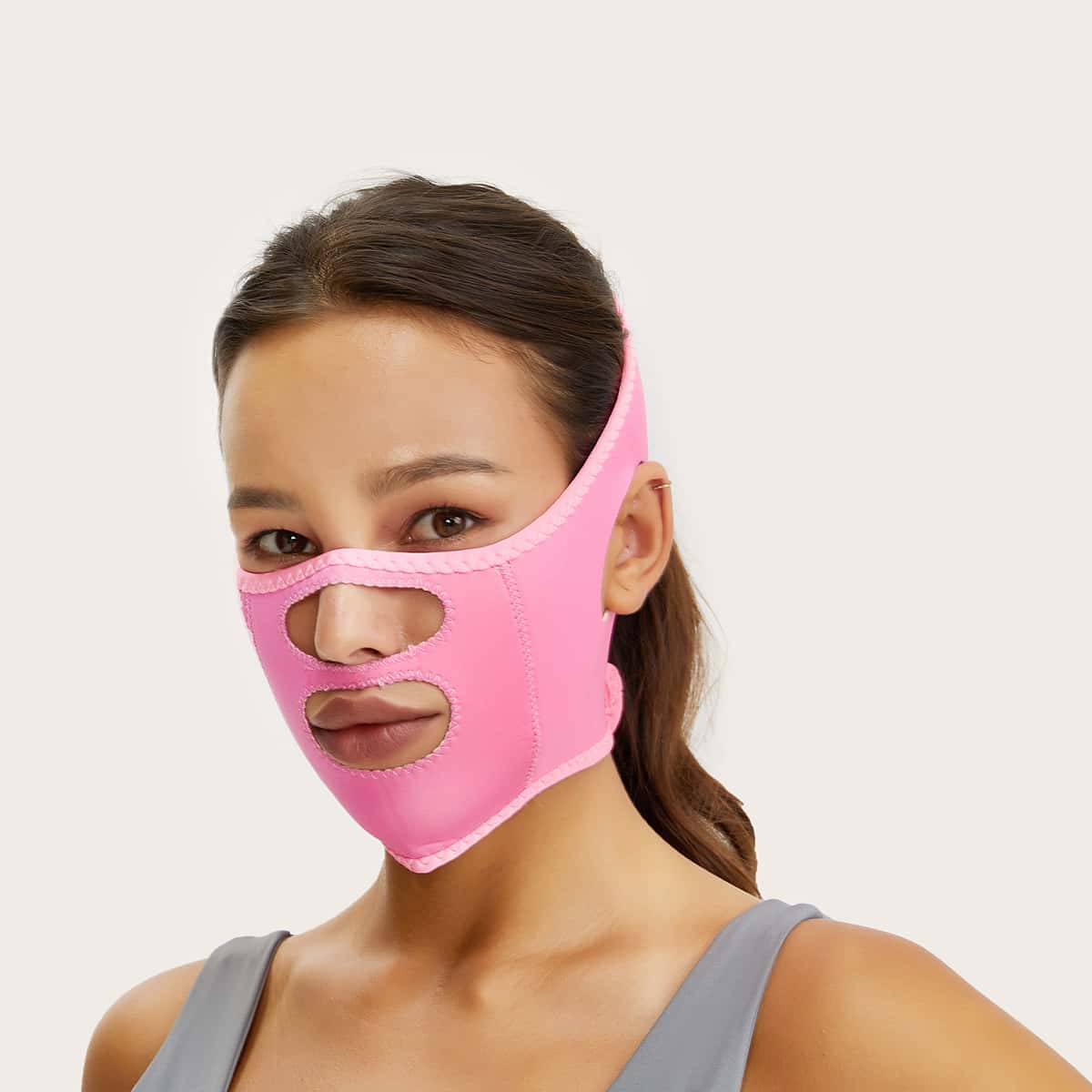 

Face Slimming Bandage, Pink