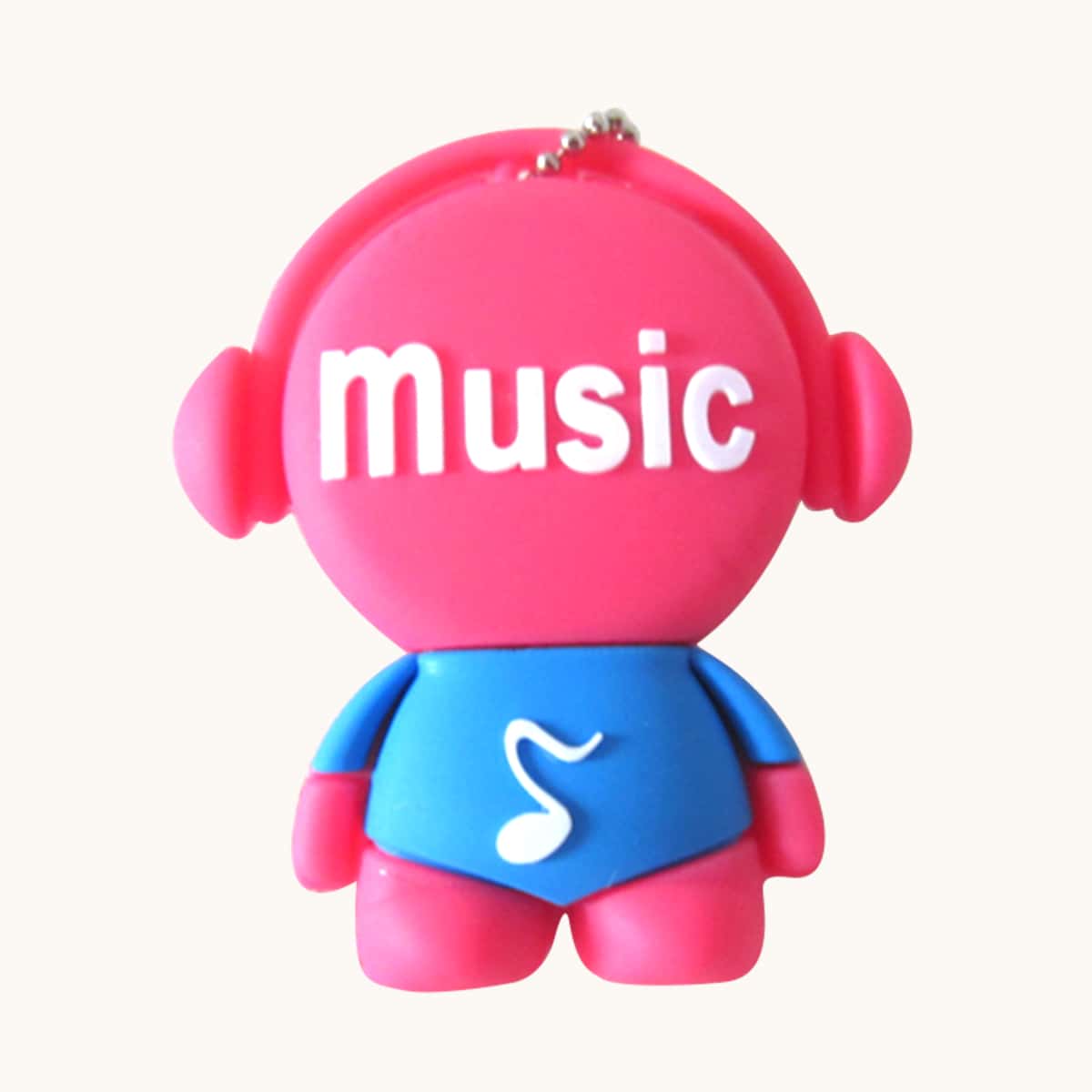 

Cartoon Graphic USB Flash Drive, Pink