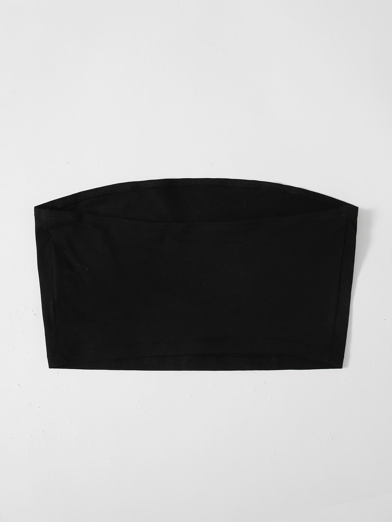 SHEIN Coolane Letter Graphic Crop Tube Top SHEIN USA