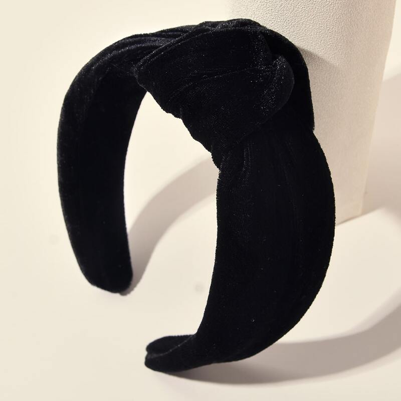 

Knot Hair Hoop, Black