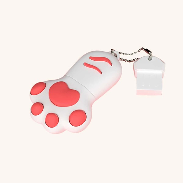 

Cat Claw Design USB Flash Drive, White