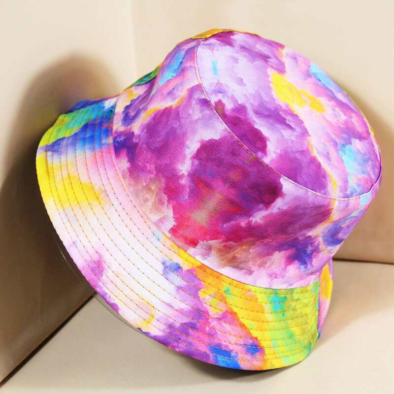 

Tie Dye Reversible Bucket Hat, Multicolor