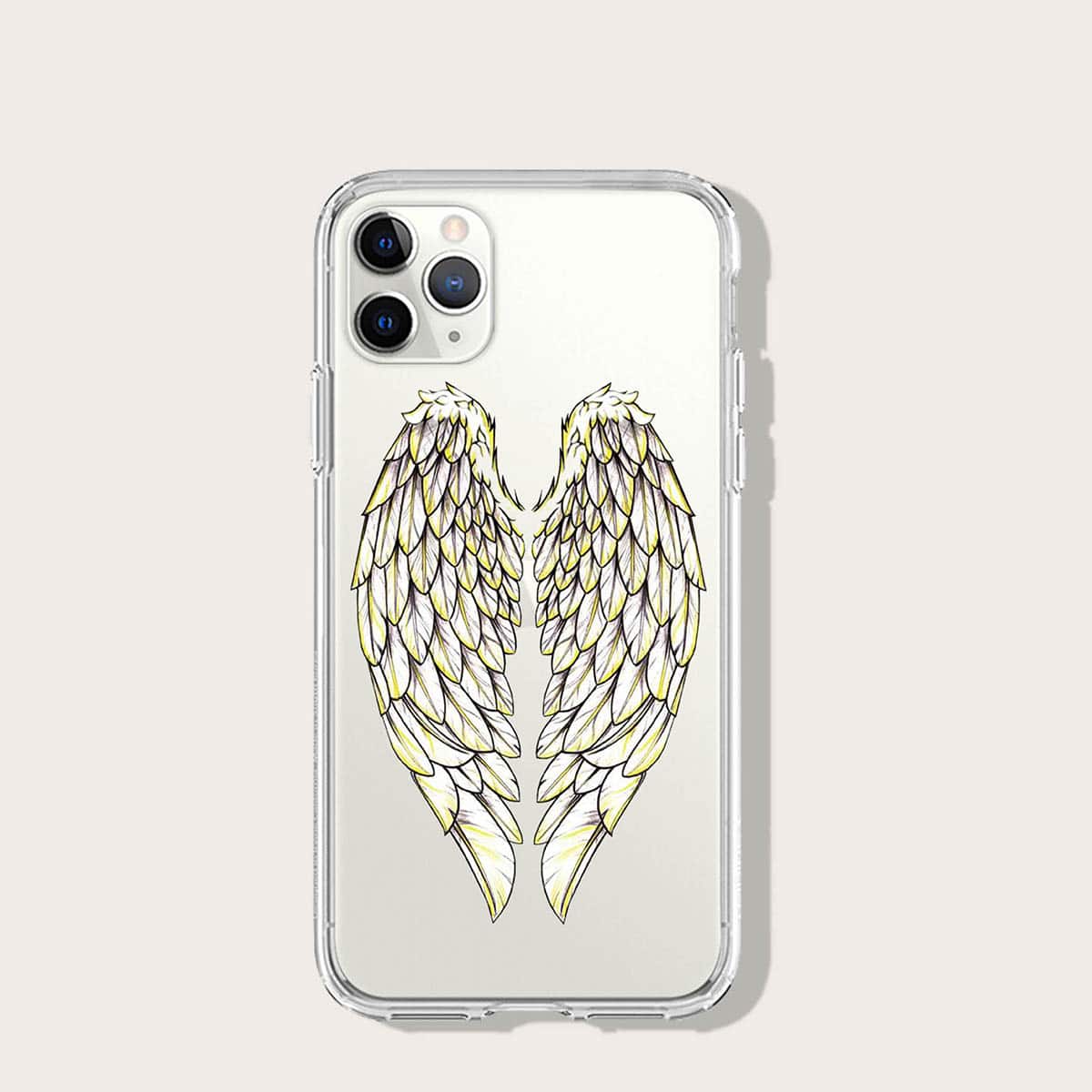 

Wing Print iPhone Case, White