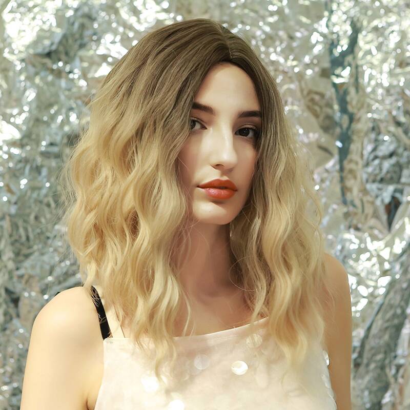 

Ombre Curly Wig, Multicolor