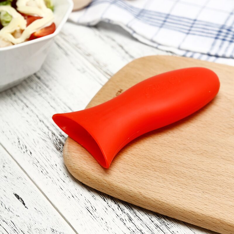 

3pcs Silicone Insulation Handle, Red