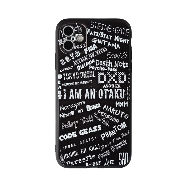 

Letter Graphic iPhone Case, Black and white