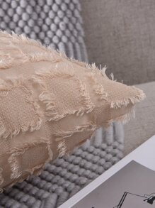 Solid Cushion Cover Without Filler - Apricot - View 3