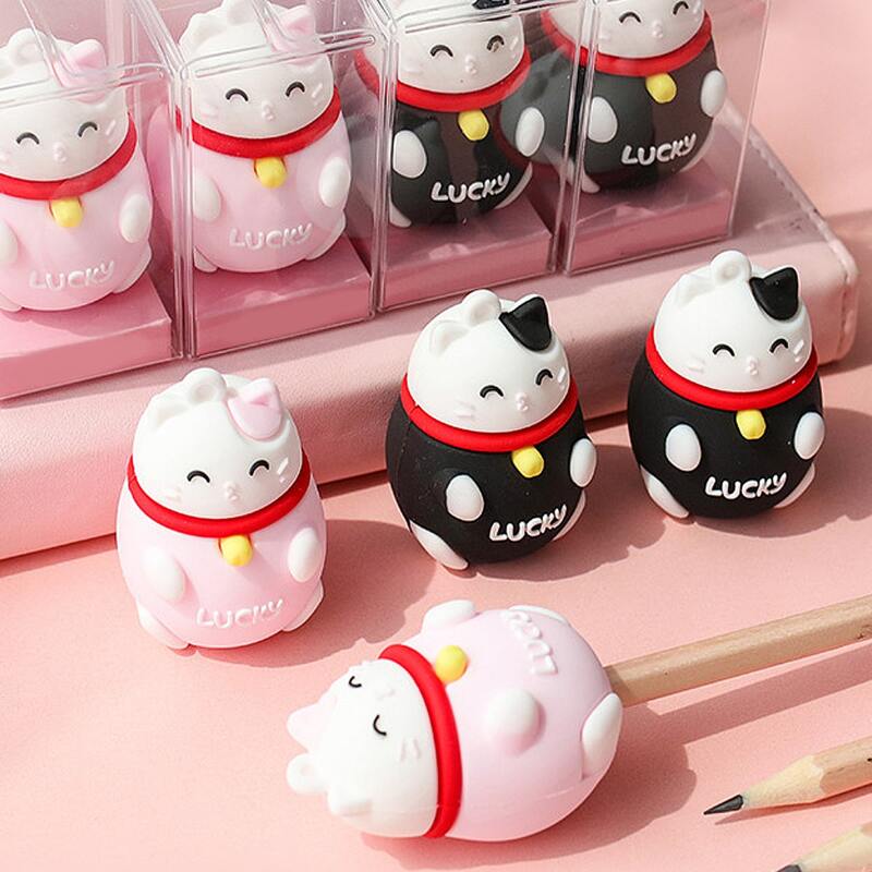 

1pc Cat Shaped Random Sharpener, Multicolor