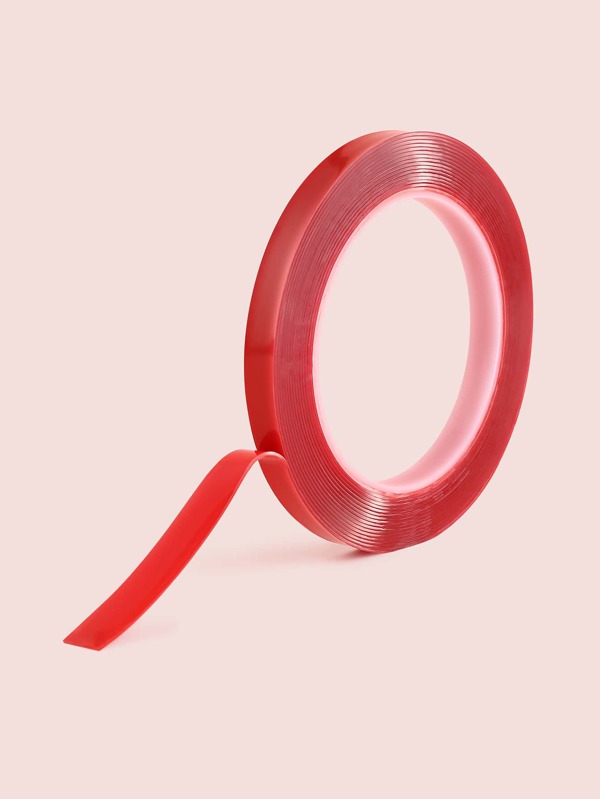 1roll Double Sided Tape Press On Nails Adhesive Strong Sticky Mounting