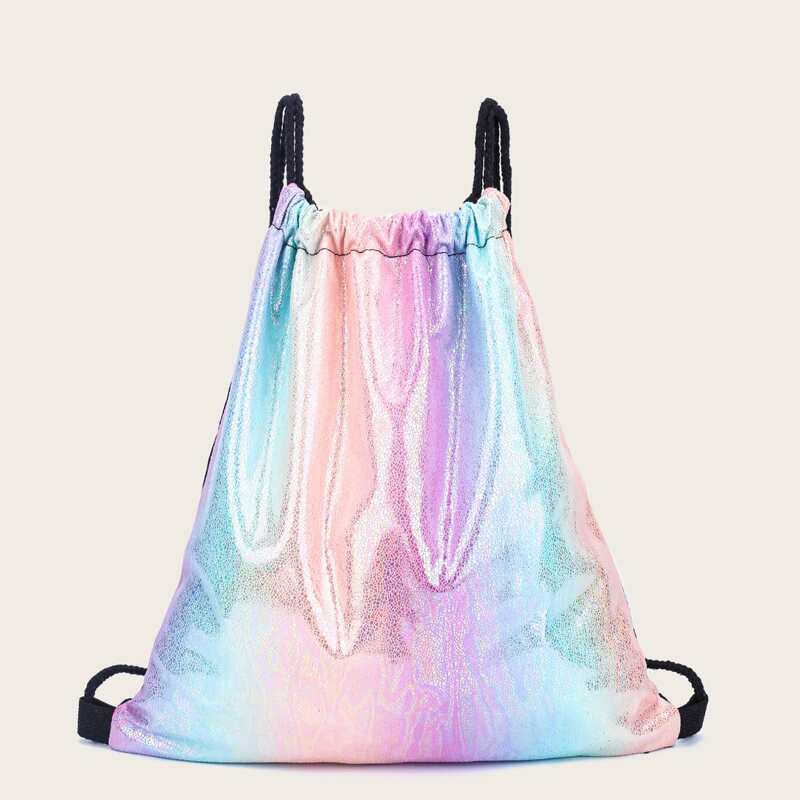 

Metallic Colorblock Backpack, Multicolor