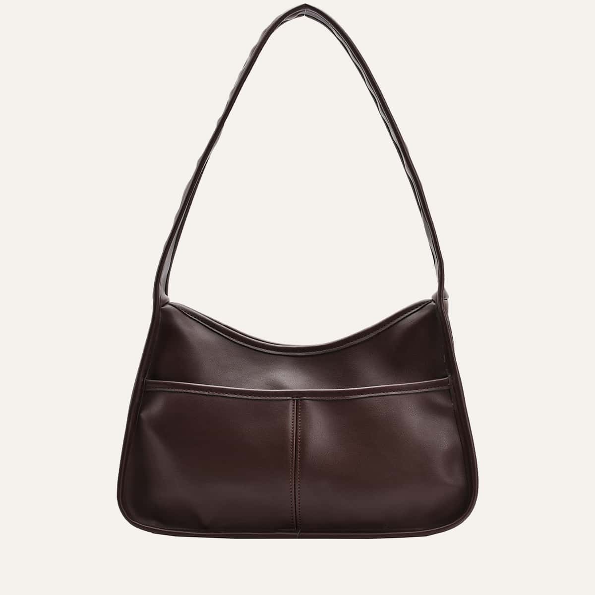 

Minimalist Baguette Bag, Brown