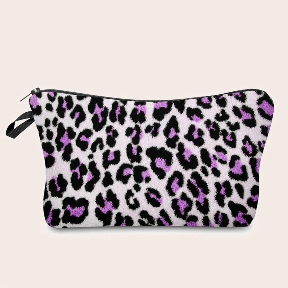 

Leopard Makeup Bag, Multicolor
