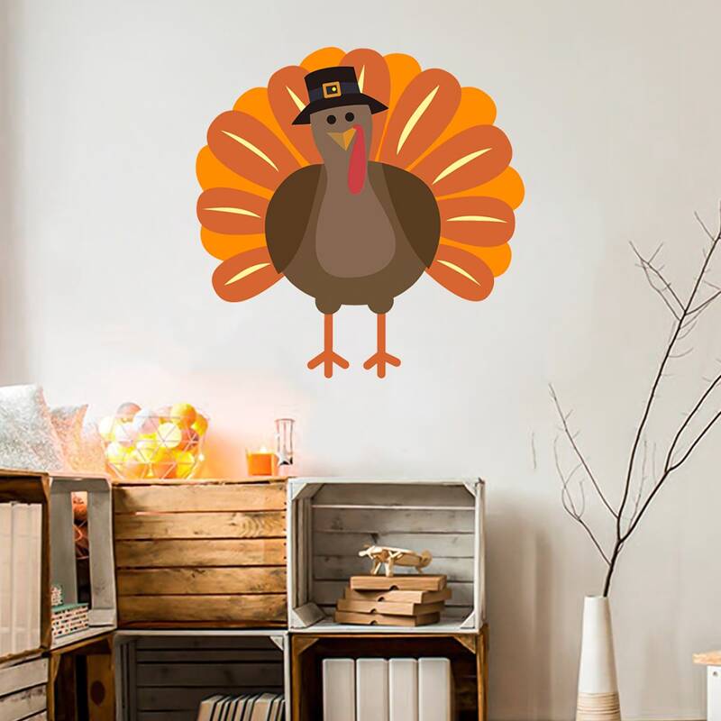 

Cock Print Wall Sticker, Multicolor