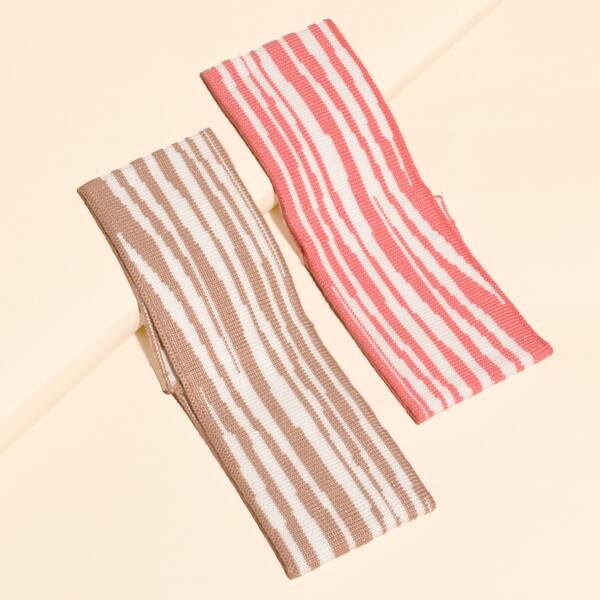 

2pcs Knit Headband, Multicolor