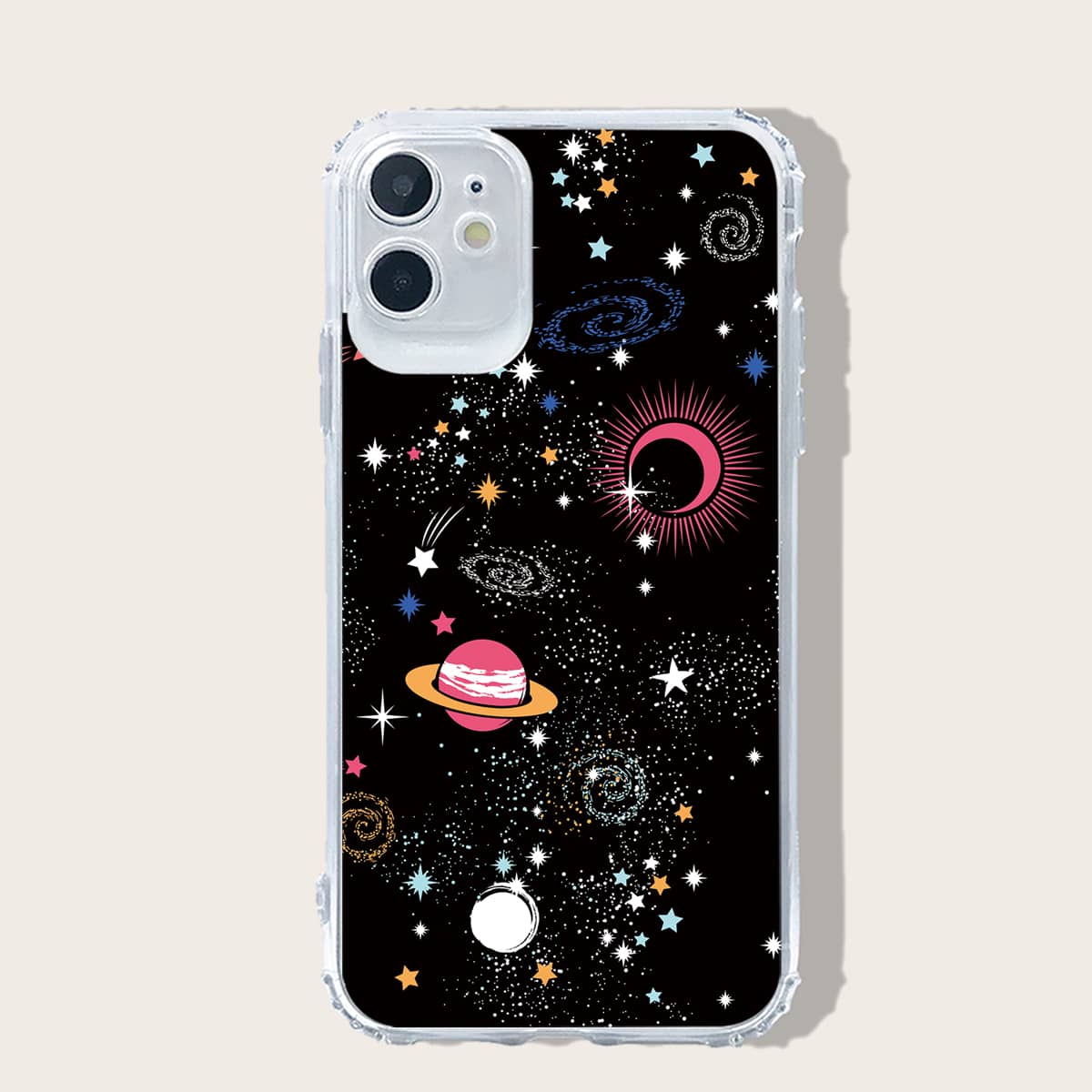 

Planet Print iPhone Case, Multicolor