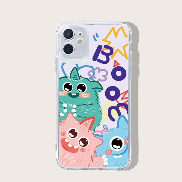 

Cartoon Graphic iPhone Case, Multicolor