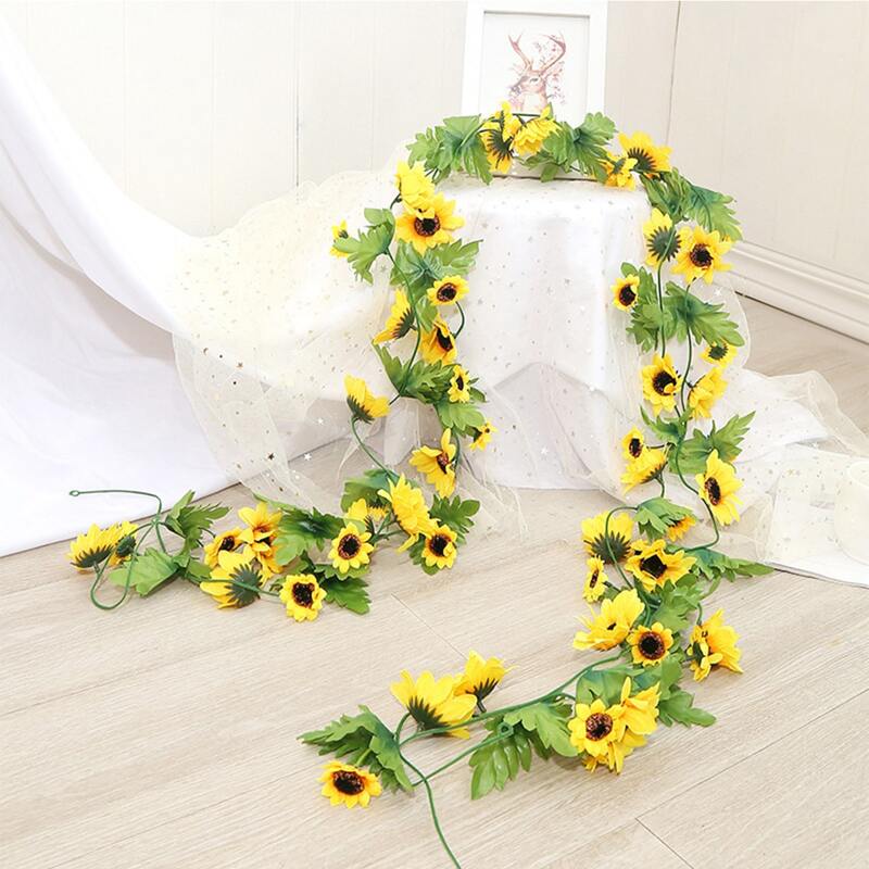 

1pc Artificial Sunflower String, Multicolor