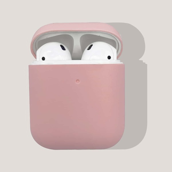 

Plain Divided AirPods Case, Pink