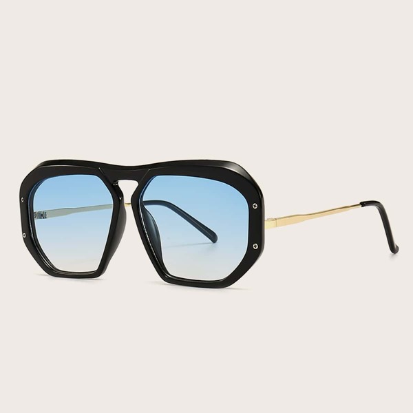 

Screw Decor Acrylic Frame Sunglasses