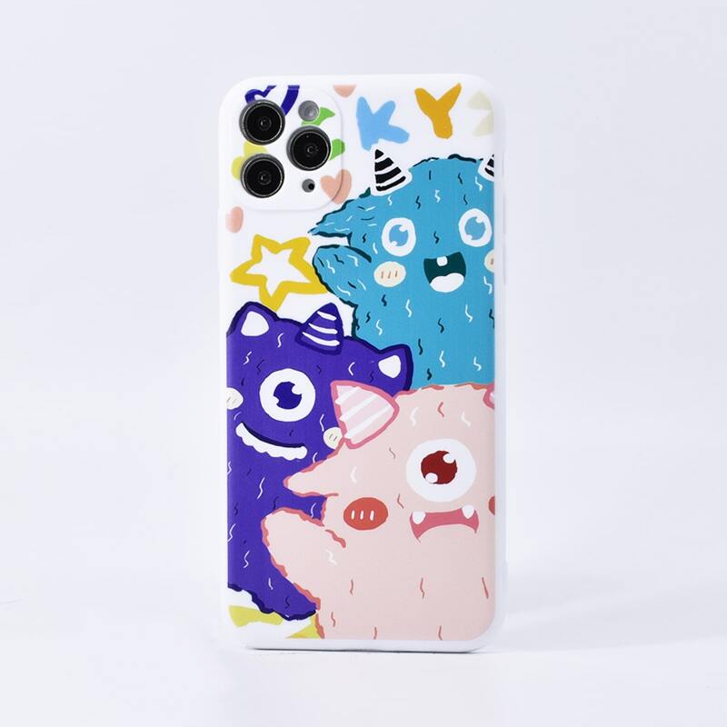 

Cartoon Graphic iPhone Case, Multicolor