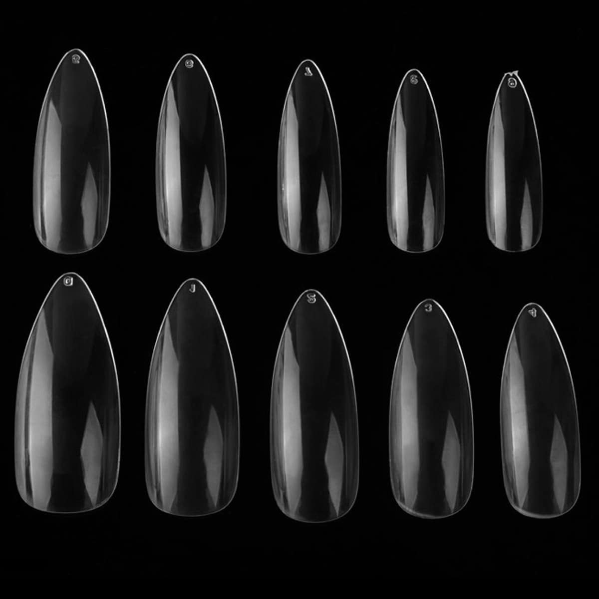

500pcs Clear Fake Nail