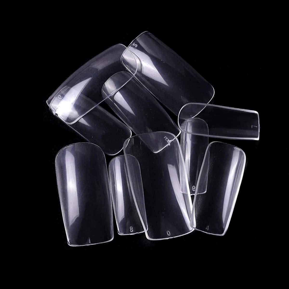 

500pcs Clear Fake Nail