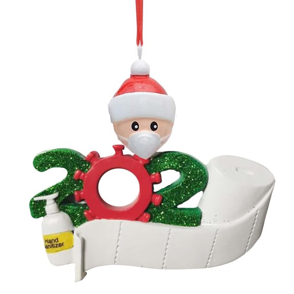 

1pc Santa Claus Christmas Tree Pendant, Multicolor