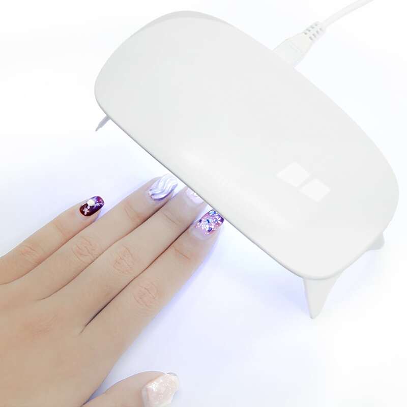 

1pc Manicure Phototherapy Lamp, White