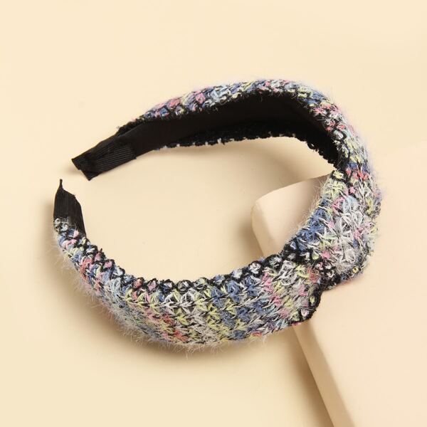 

Colorblock Knot Hair Hoop, Multicolor