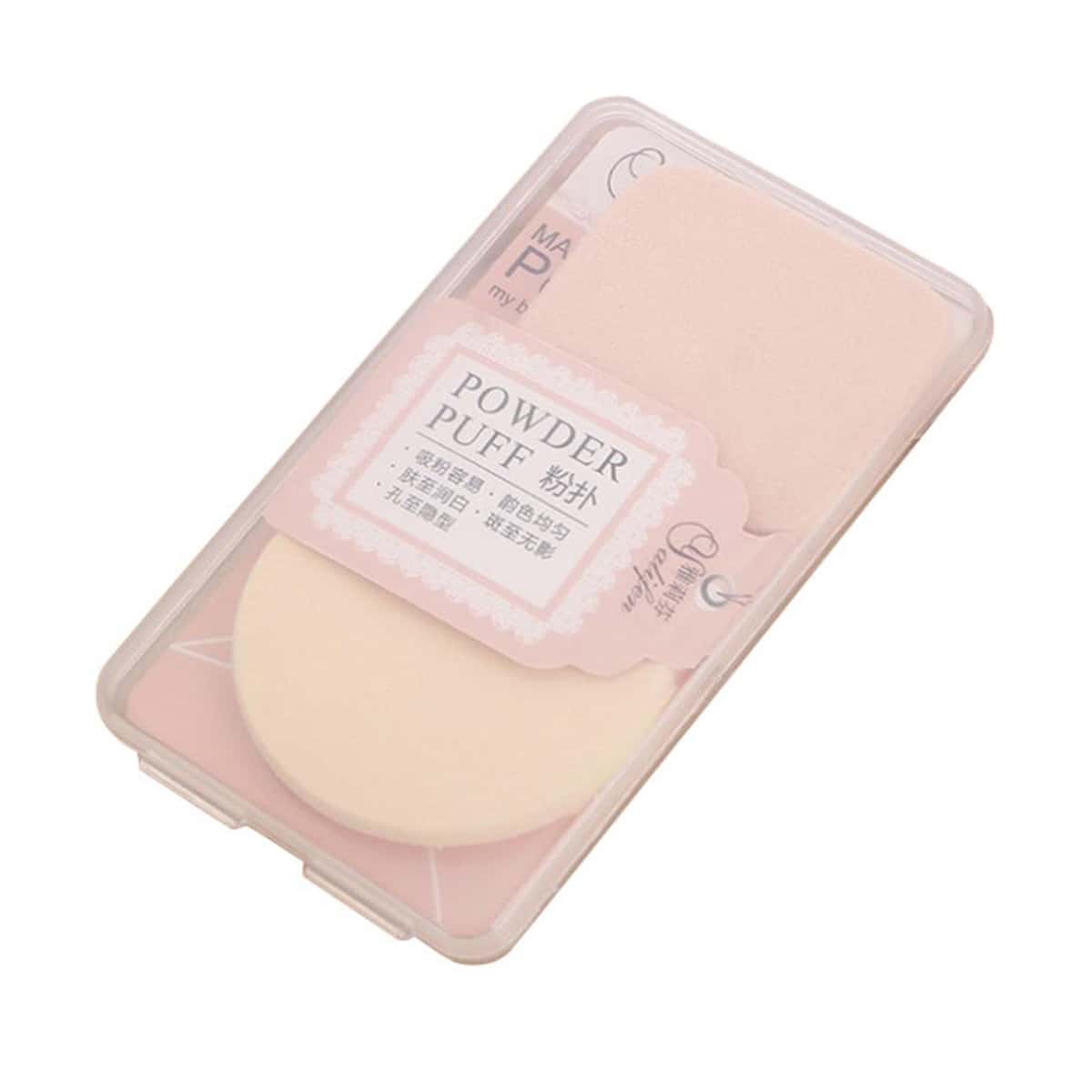 

Random 1set Makeup Powder Puff, Pink
