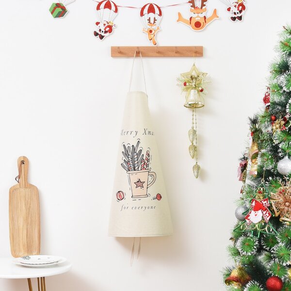 

Christmas Pattern Apron, Multicolor