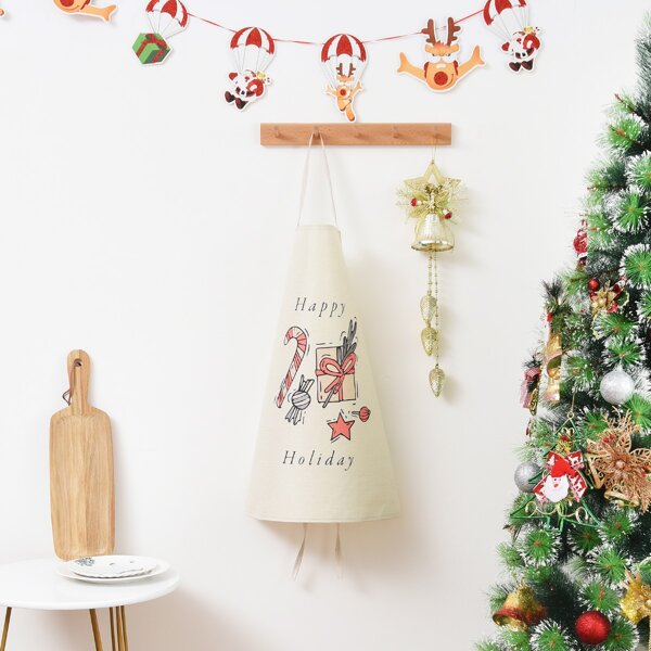 

Christmas Pattern Apron, Multicolor