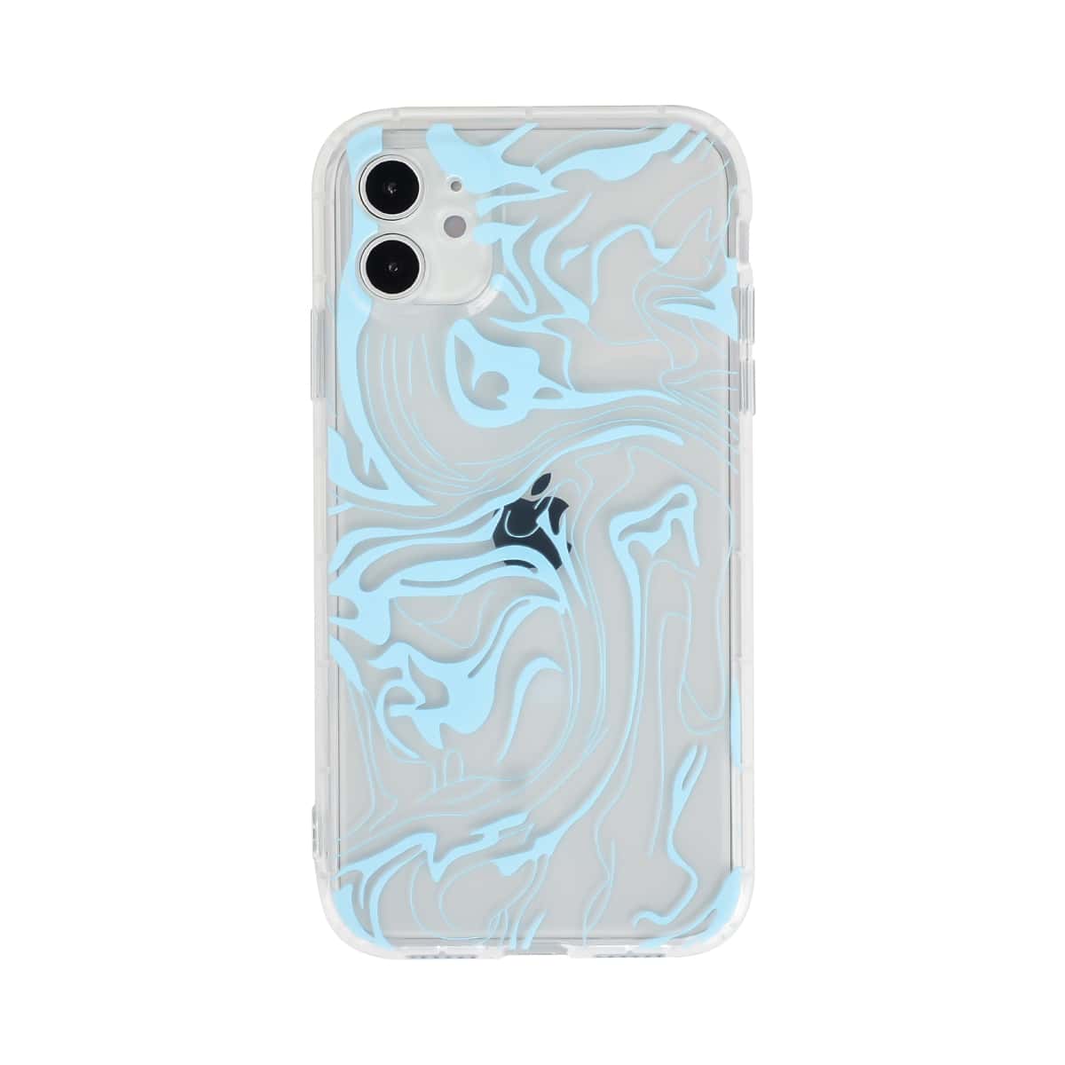 

Graphic iPhone Case, Blue clear