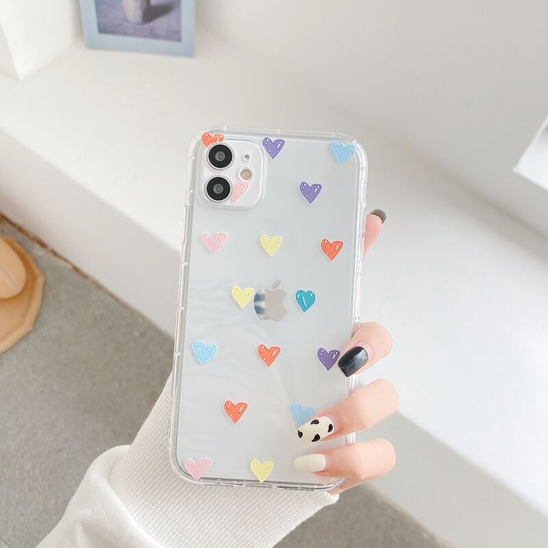 

Heart Clear iPhone Case