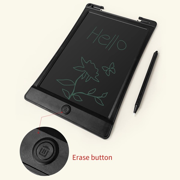 

LCD Writing Tablet With Pen, Black