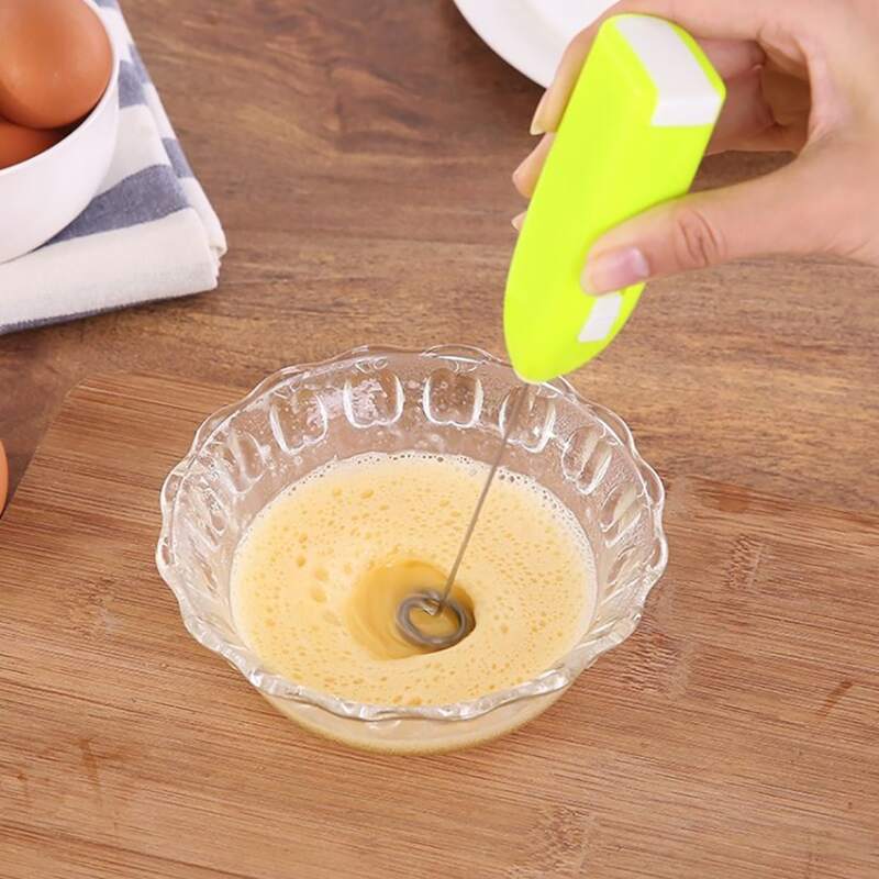 

1pc Electric Whisk, Green neon