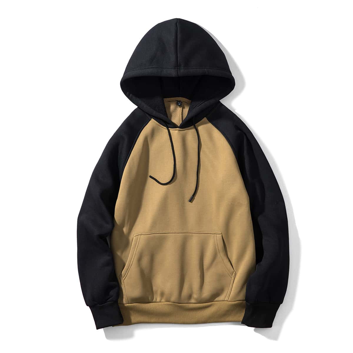 

Guys Colorblock Drawstring Hoodie, Multicolor