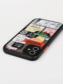 Label Collage Case Compatible With iPhone