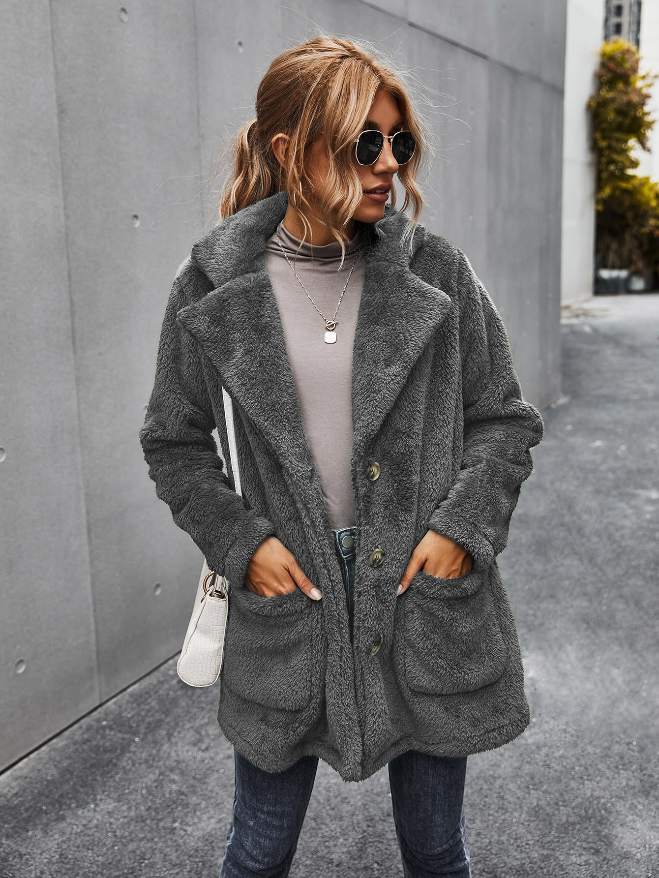 Teddy Dual Pocket Coat thumbnail