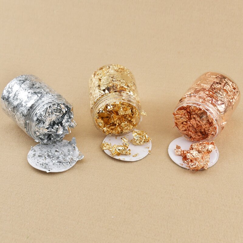 

3pcs Decorative Gold Foil, Multicolor