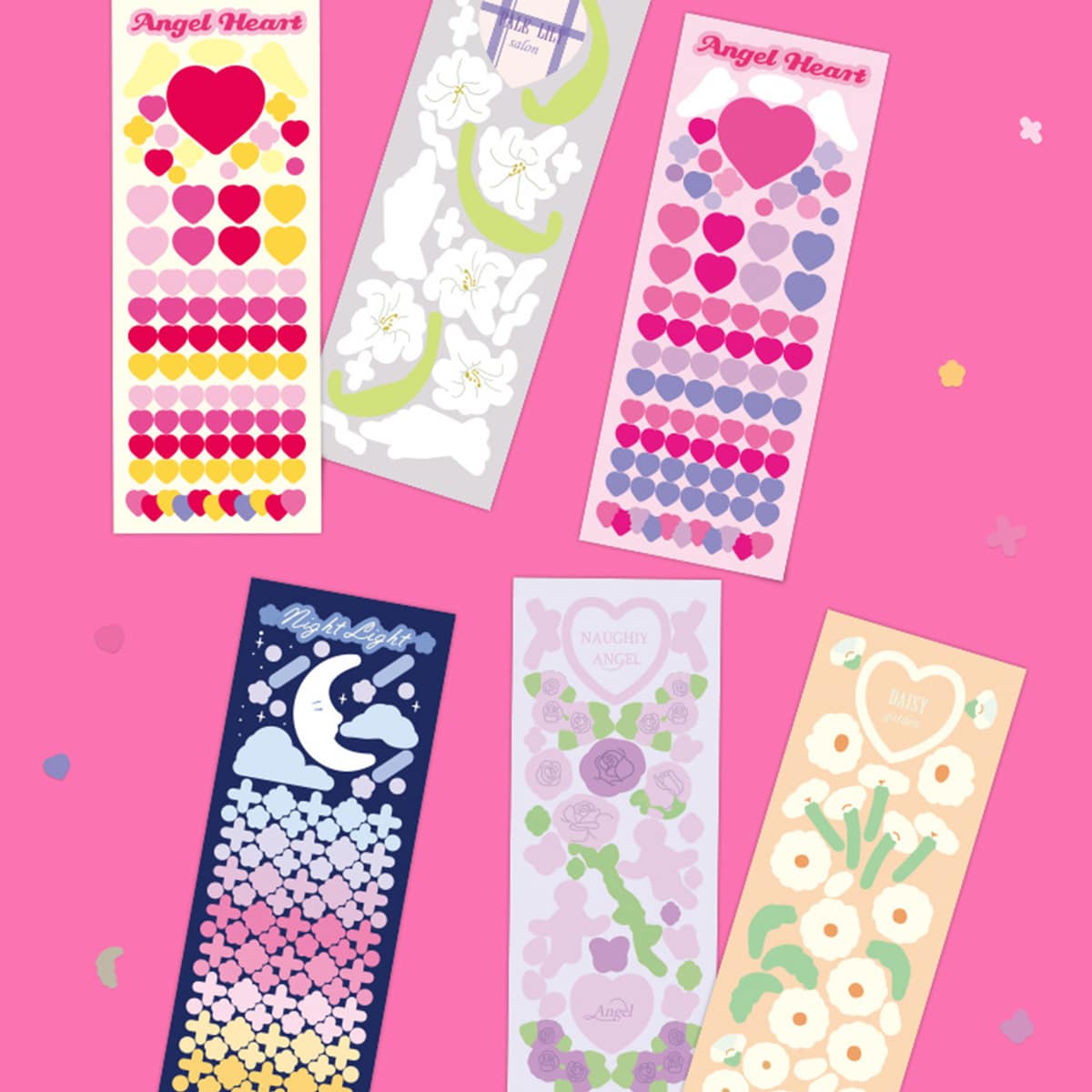 

1sheet Cartoon Graphic Random Sticker, Multicolor