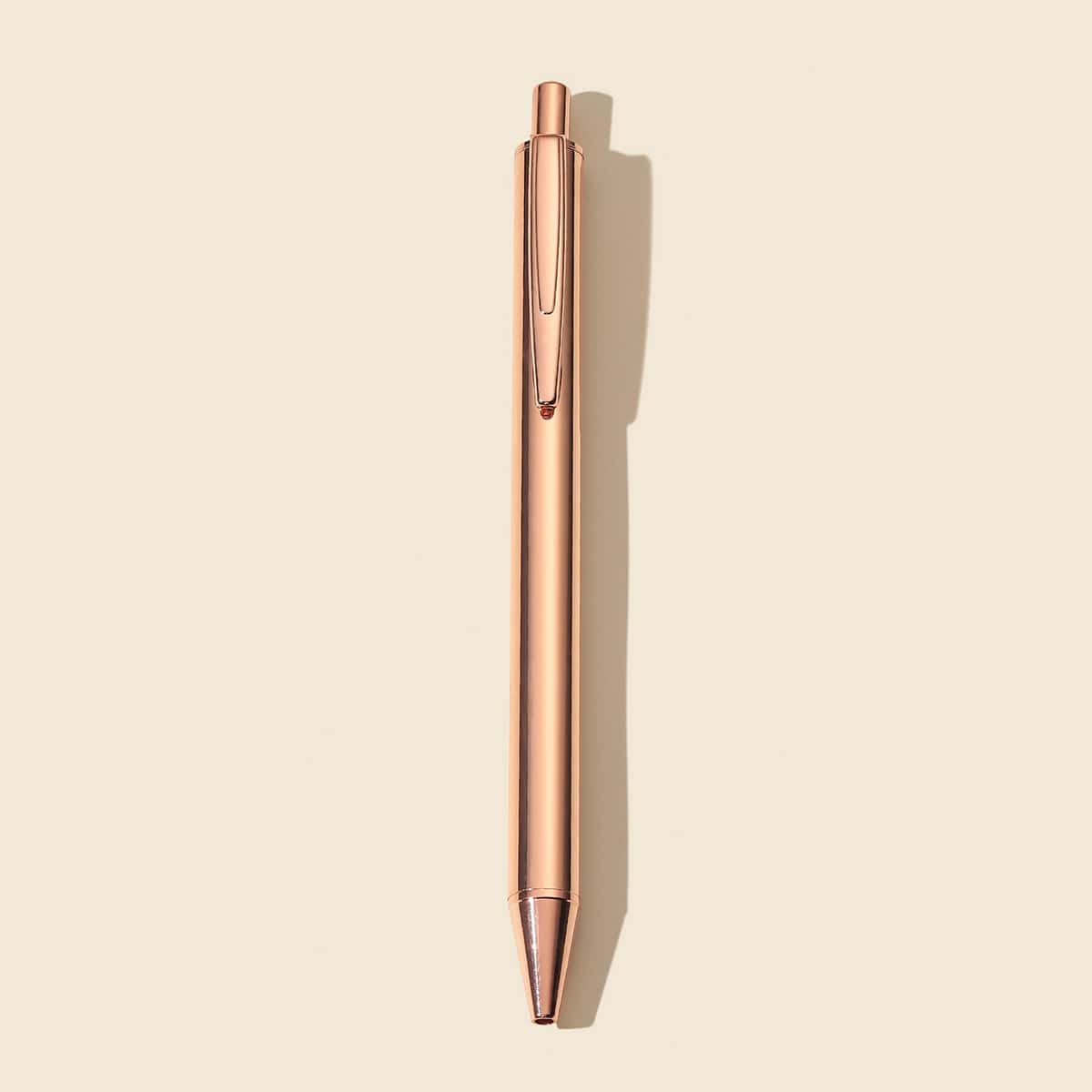 

1pc Metal Ballpoint Pen Set, Black