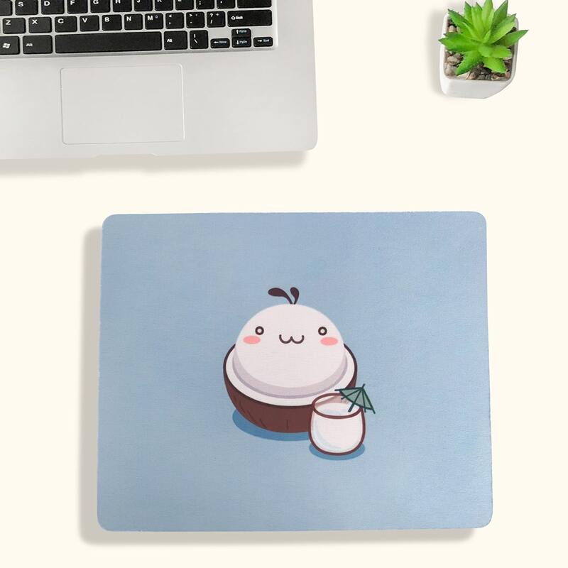 

Coconut Pattern Mouse Pad, Multicolor
