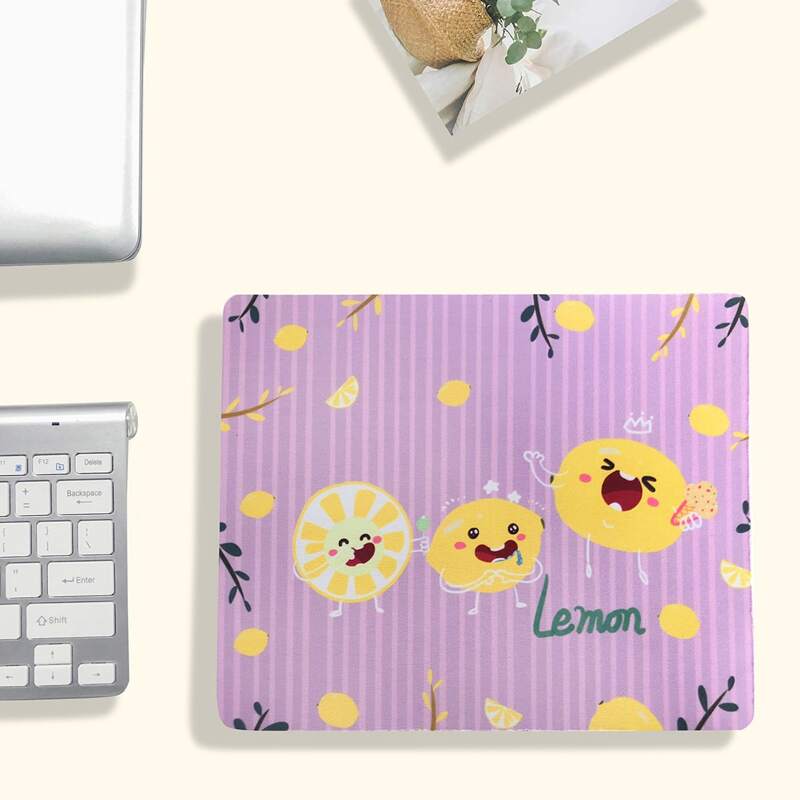 

Lemon Pattern Mouse Pad, Multicolor